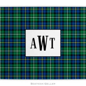 Cutting Board - Black Watch Plaid