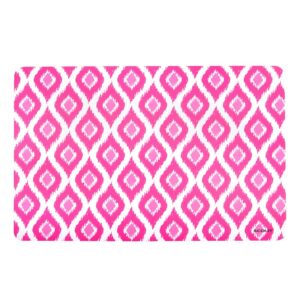 Floor Mat (Pink Ikat)