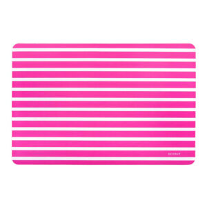 Floor Mat (Pink White Stripe)