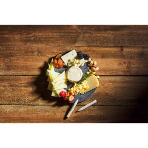 SLATE SERVING BOARD AND PENCIL SET